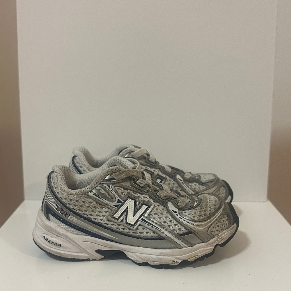 New Balance toddler Gray and Navy